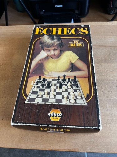 Ancien jeu échec - jeu, buis