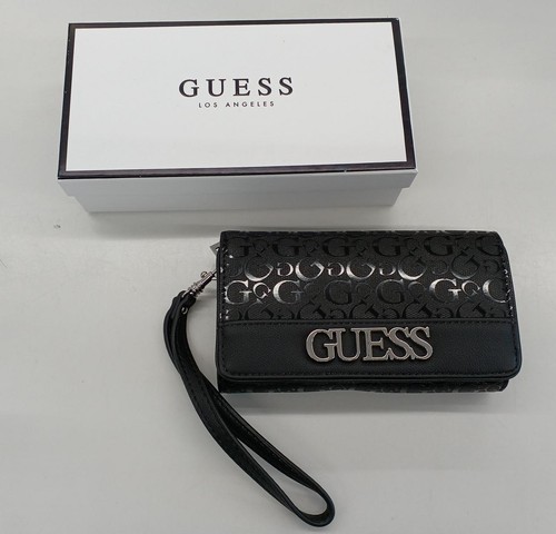 Pouch type wallet guess - pouch,