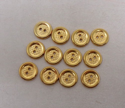 Lot boutons vintage en - 12,