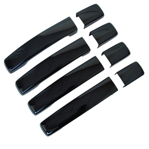 Java black door handle covers - door,
