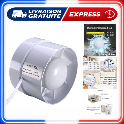 Extracteur air silencieux - extracteur,