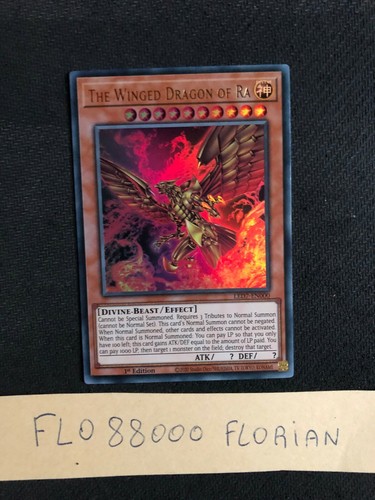 Yugioh dragon ailé de - ailé, râ