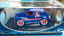 Solido 8407.02 - RENAULT 4cv "L'Alsacienne" 1954 Bleu 1:18