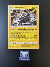 Carte Pokémon Grolem d'Alola
