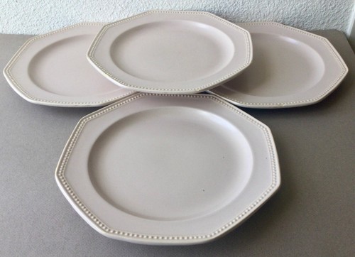 Assiettes plates octogonales - assiettes,