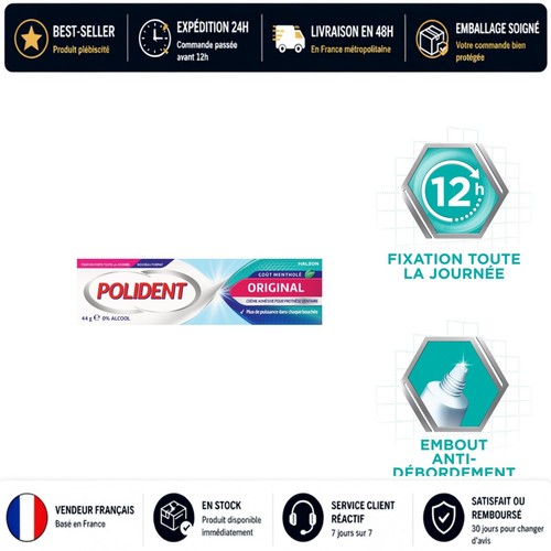 Polident crème adhésive - crème,