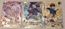 Naruto NR-OR-021-039-066 - 3 cartes OR -  Brillantes - Rares - Etat Neuf -