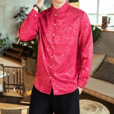 Chinois Homme Dragon Motif