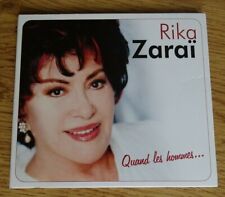 RIKA  ZARAI  CD digipack " Quand les hommes..."  2007