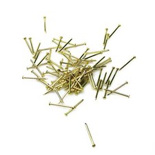 Clous À Tête Semi-Ronde En Laiton Plaqué SCREWD 25mm - Paquet De 240