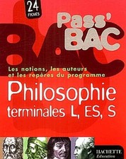 Pass'Bac : Philosophie, terminales L - ES - S (Fiches) - Collectif