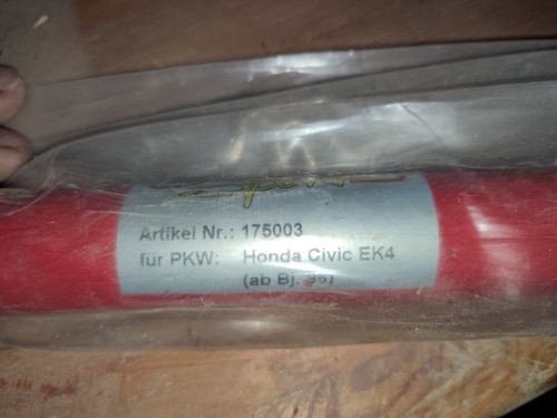 Barre wiechers honda civic ek4 - civic,