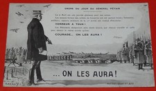 CPA CARTE POSTALE 1916 GUERRE