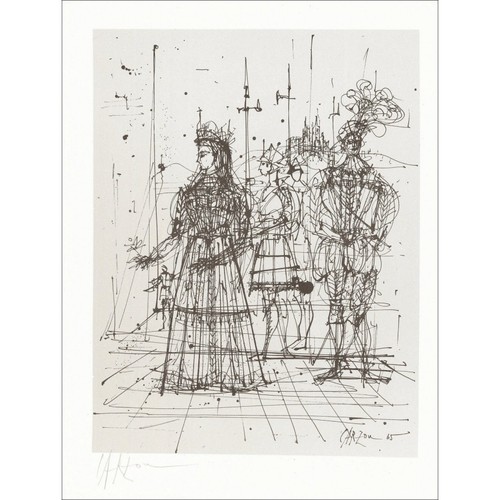 Carzou jean lithographie - carzou,