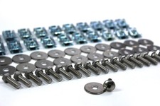 BMW 5 Série E60 E61 Moteur & Boîte de Vitesse Sous Plateau Bouclier 21x Clips &