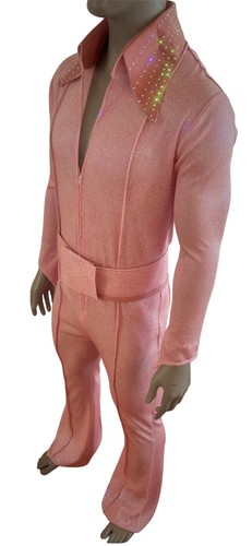 Elvis jumpsuit belt glitter - jumpsuit, w/belt