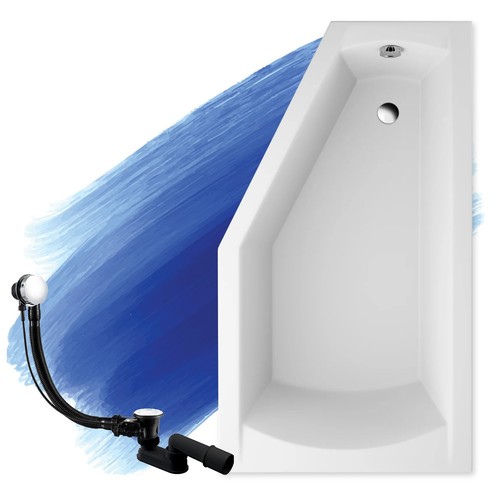 Baignoire bain angle 160x90 - d'angle,