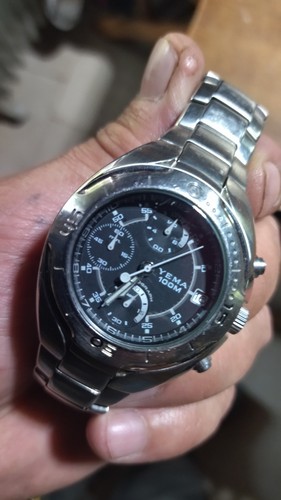 Yema quartz 100m chronographe - quartz,