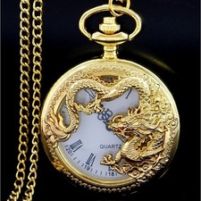 Montre Gousset Dragon Chinois (Réf 2)