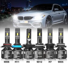 Bevinsee V45 H1 H4 H7 H8 HB3 HB4 HIR2 LED Ampoule Phare 120W 22000LM Blanc 6000K