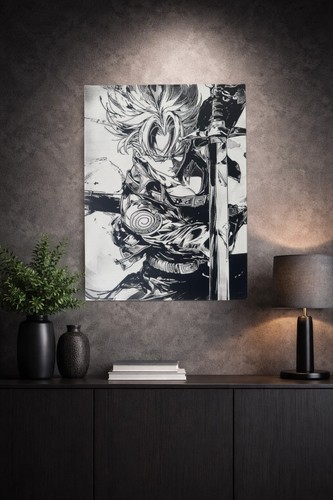 Tableau manga trunks épée - manga,