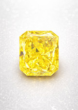 3.5 Ct Yellow Radiant Cut Lab