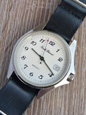 ANCIENNE MONTRE HOMME  AUTOMATIC EMILE BONNET VINTAGE WATCH  1990's  MADE-FRANCE