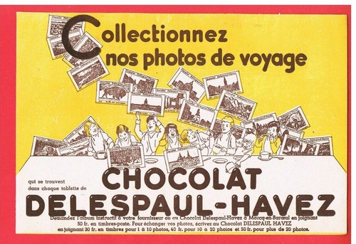 Buvard chocolat - -,
