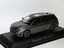 Peugeot 308 SW GT / break de 2021  Gris Platinium  au 1/43 de NOREV 473936
