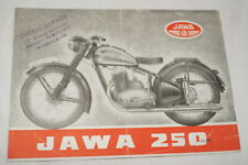 MOTO JAWA 250 CM3 PUBLICITE