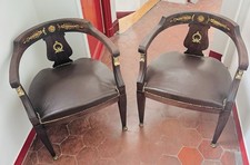 Paire bergères fauteuils