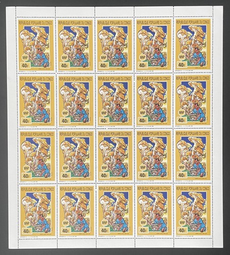 Congo 1990 884 planche - 1990,