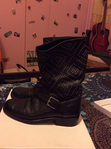 Bottes cosmoparis cuir - bottes, en