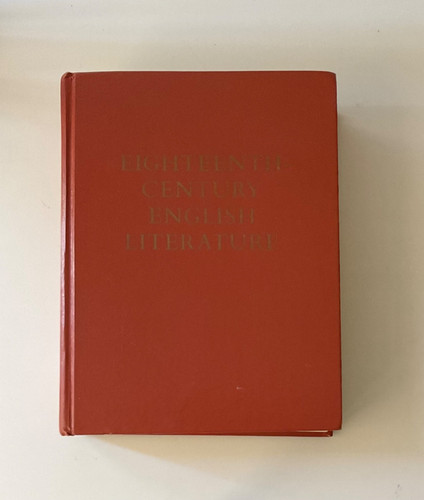Eighteenth century english - eighteenth,