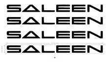 4 Stickers Saleen  mustang gt shelby pony dimension du sticker 16x210mm