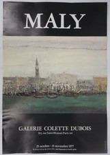[AFFICHE D'ART] MALY : Sur les