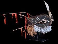 Masque de danse, Malagan mask, oceanic art, New Ireland, Tabar, 85 cm