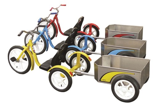 Chopper style tricycle with - style,