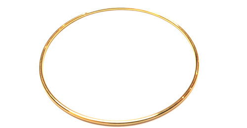 Bracelet jonc jaune 18 - jonc,
