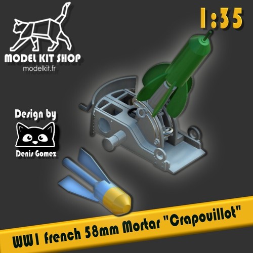 Ww1 mortier de - 1:35,