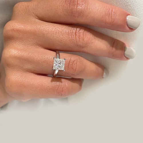 Bague carat certifiée - 1,50,