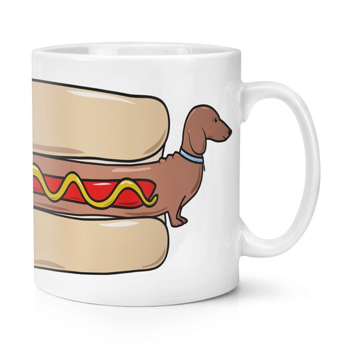 Chaud chien teckel 284ml - chaud, tasse