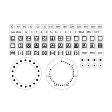 Lot de 2 autocollants de