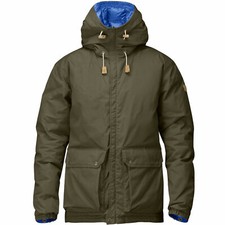 Veste En Duvet Fjällräven No. 16 Pour Homme Veste Réversible Verte