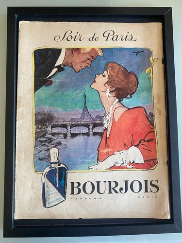 Cadre publicité vintage - ◕,