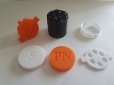 Kit 5 Speed loader cal.44 poudre noire Balle ogivale (ogive)