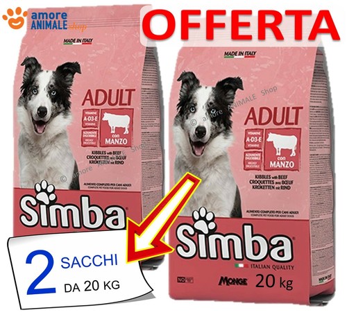 Sacs monge simba - kg, boeuf
