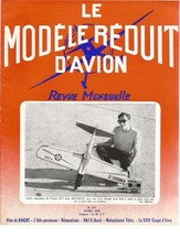 MRA N°371 PLAN : PLANEUR ET MOTOPLANEUR R/C / QUETZALCOALT MOTOPLANEUR TELE