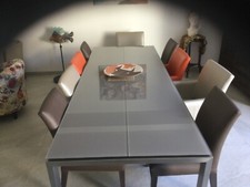 table de salon design en alu