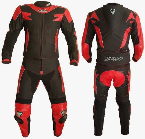 Combinaison moto cuir - moto, en